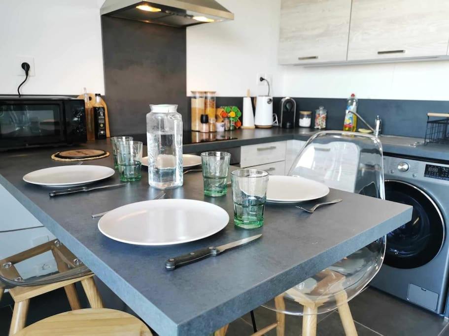 Le Petit Roof Top*Clim*Wifi มิรามาส ภายนอก รูปภาพ